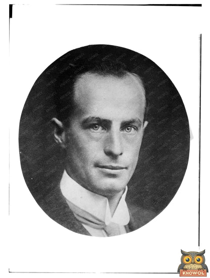 Historic Sir Douglas Mawson Print, Vintage Art