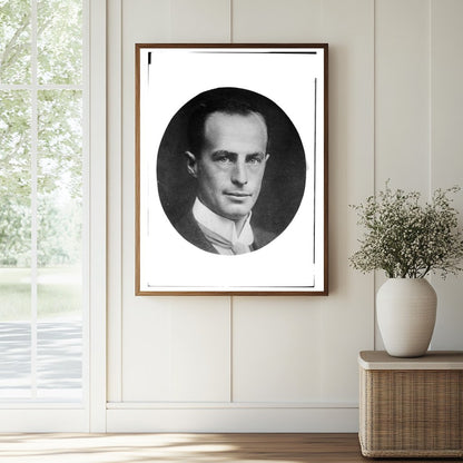 Historic Sir Douglas Mawson Print, Vintage Art