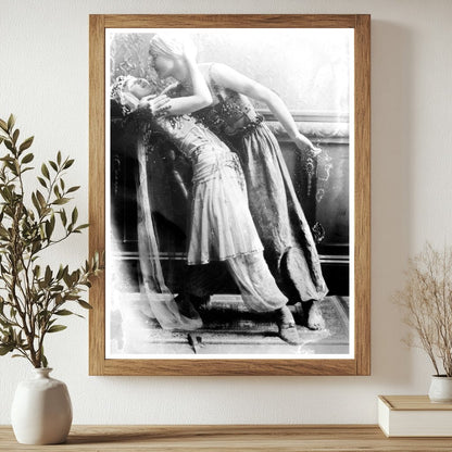 Historic Melba Procter and H.E. M. Hall [ballet] Print, Vintage Art