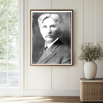 Historic Dr. C.A. Eaton Print, Vintage Art