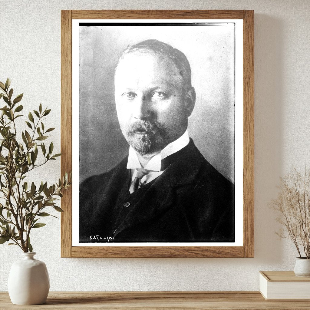 Historic J.C. Smuts Print, Vintage Art