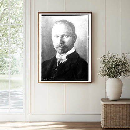 Historic J.C. Smuts Print, Vintage Art