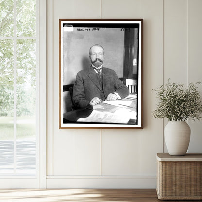 Historic Edm. von Mach Print, Vintage Art