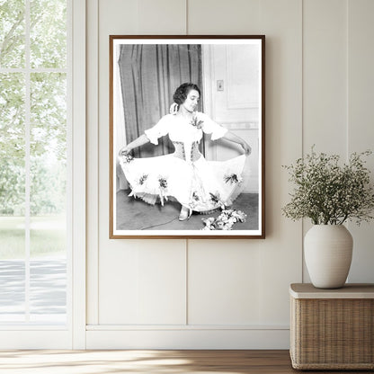 Historic Rosina Galli Print, Vintage Art