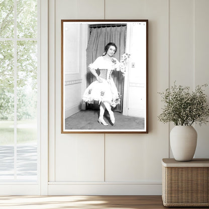 Historic Rosina Galli Print, Vintage Art