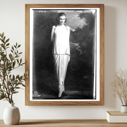 Historic Irene Castle Print, Vintage Art