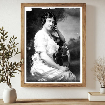 Historic Jeannette Cowan Print, Vintage Art