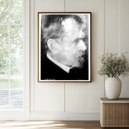 Historic G.H. Putnam Print, Vintage Art