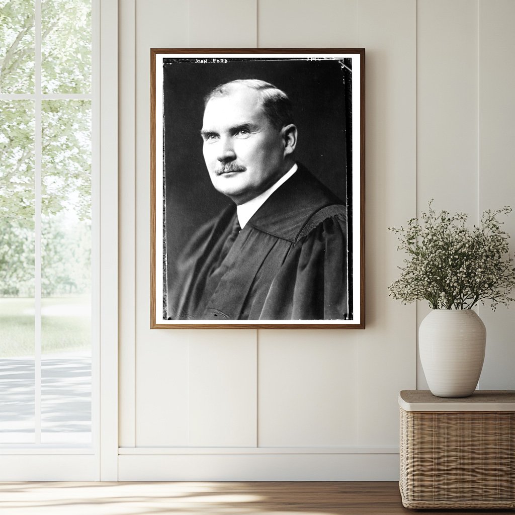 Historic John Ford Print, Vintage Art