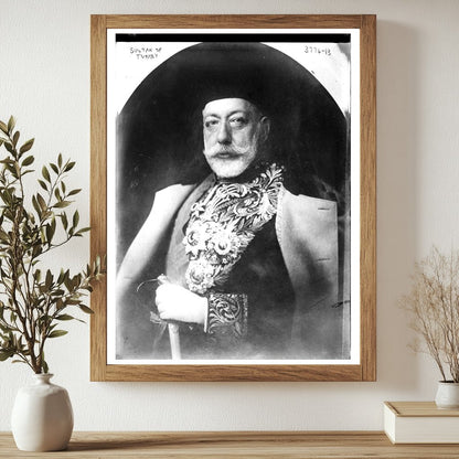 Historic Sultan of Turkey Print, Vintage Art