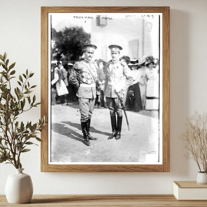 Historic Prince Mirko of Monten. [i.e., Montenegro] Print, Vintage Art