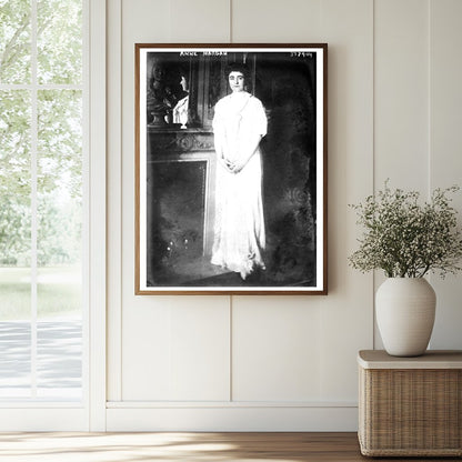 Historic Anne Morgan Print, Vintage Art