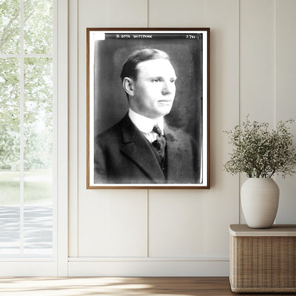 Historic H. Otto Wittpenn Print, Vintage Art