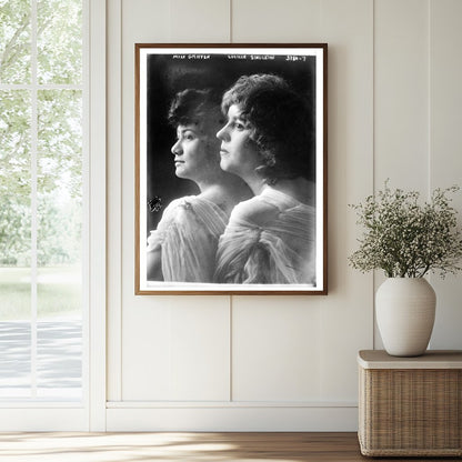 Historic Miss Griffen, Lucille Singleton Print, Vintage Art