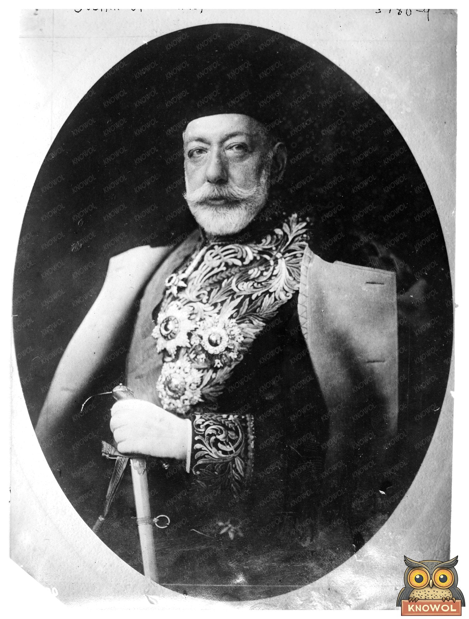 Historic Sultan of Turkey Print, Vintage Art