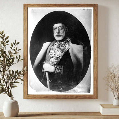 Historic Sultan of Turkey Print, Vintage Art