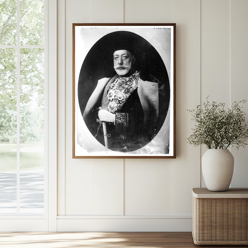 Historic Sultan of Turkey Print, Vintage Art