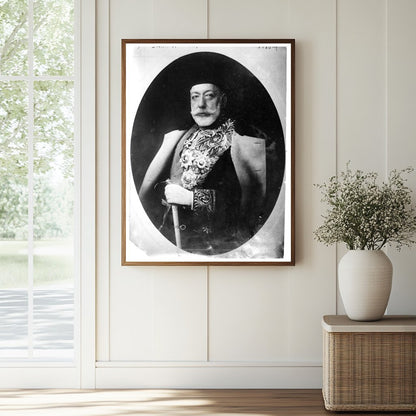 Historic Sultan of Turkey Print, Vintage Art