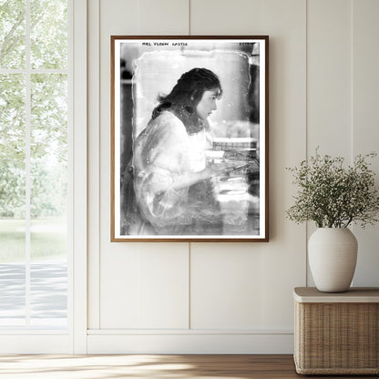Historic Mrs. Vernon Castle Print, Vintage Art