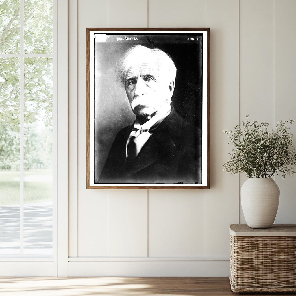 Historic Wm. Winter Print, Vintage Art