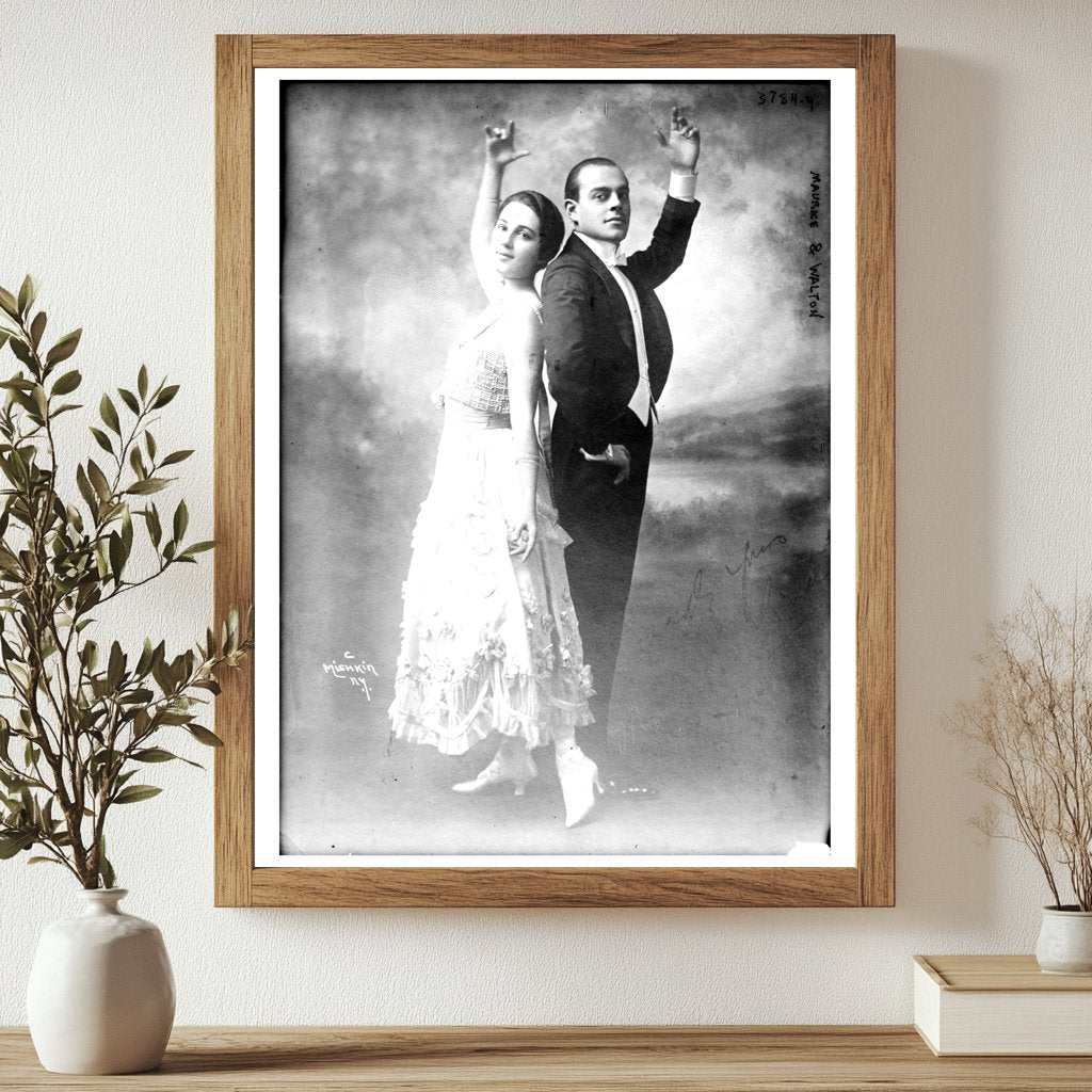 Historic Maurice & Walton Print, Vintage Art