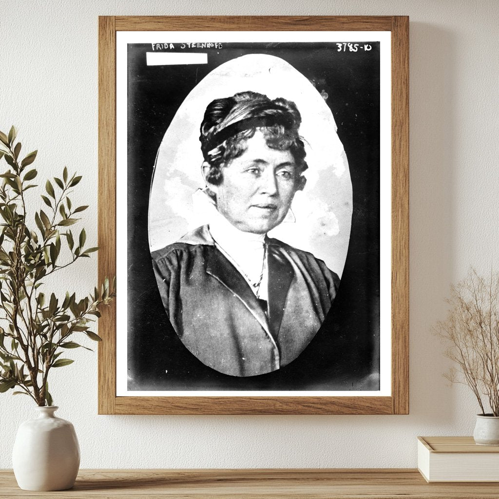 Historic Frida Steenhoff Print, Vintage Art