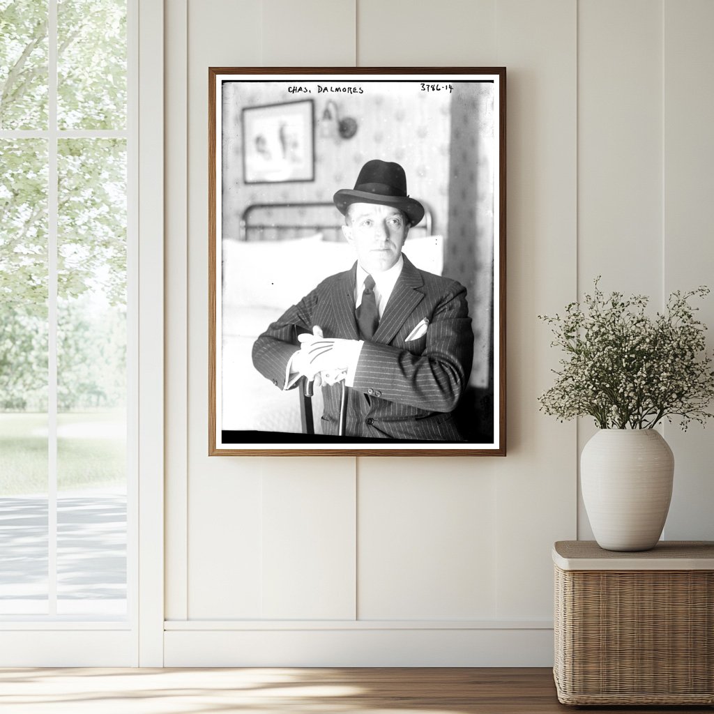 Historic Chas. Dalmores Print, Vintage Art