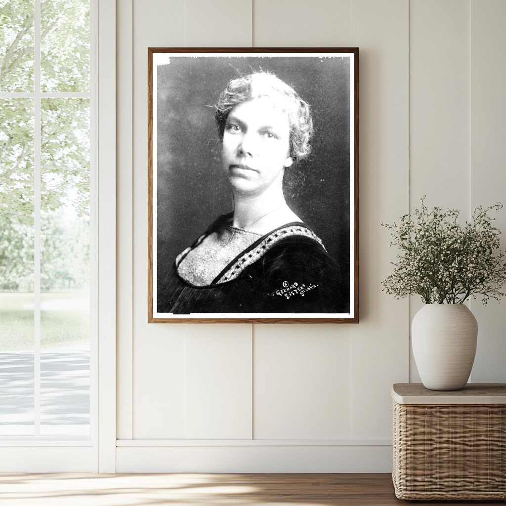 Historic Kate Richards O'Hara Print, Vintage Art