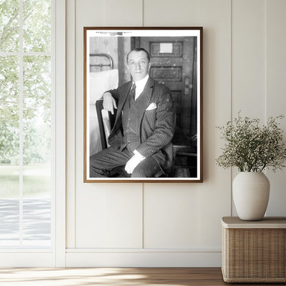 Historic Chas. Dalmores (?) Print, Vintage Art
