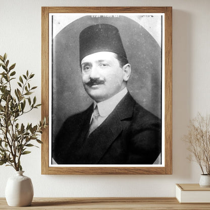 Historic Essad Touad Bey Print, Vintage Art