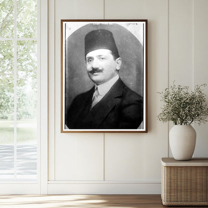 Historic Essad Touad Bey Print, Vintage Art