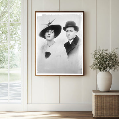 Historic Count & Countess Armfelt Print, Vintage Art