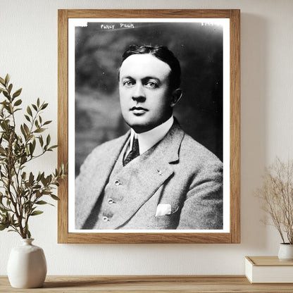 Historic Percy Peck Print, Vintage Art