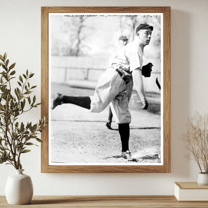 Historic [George Cunningham, pitcher, Detroit AL (baseball)] Print, Vintage Art