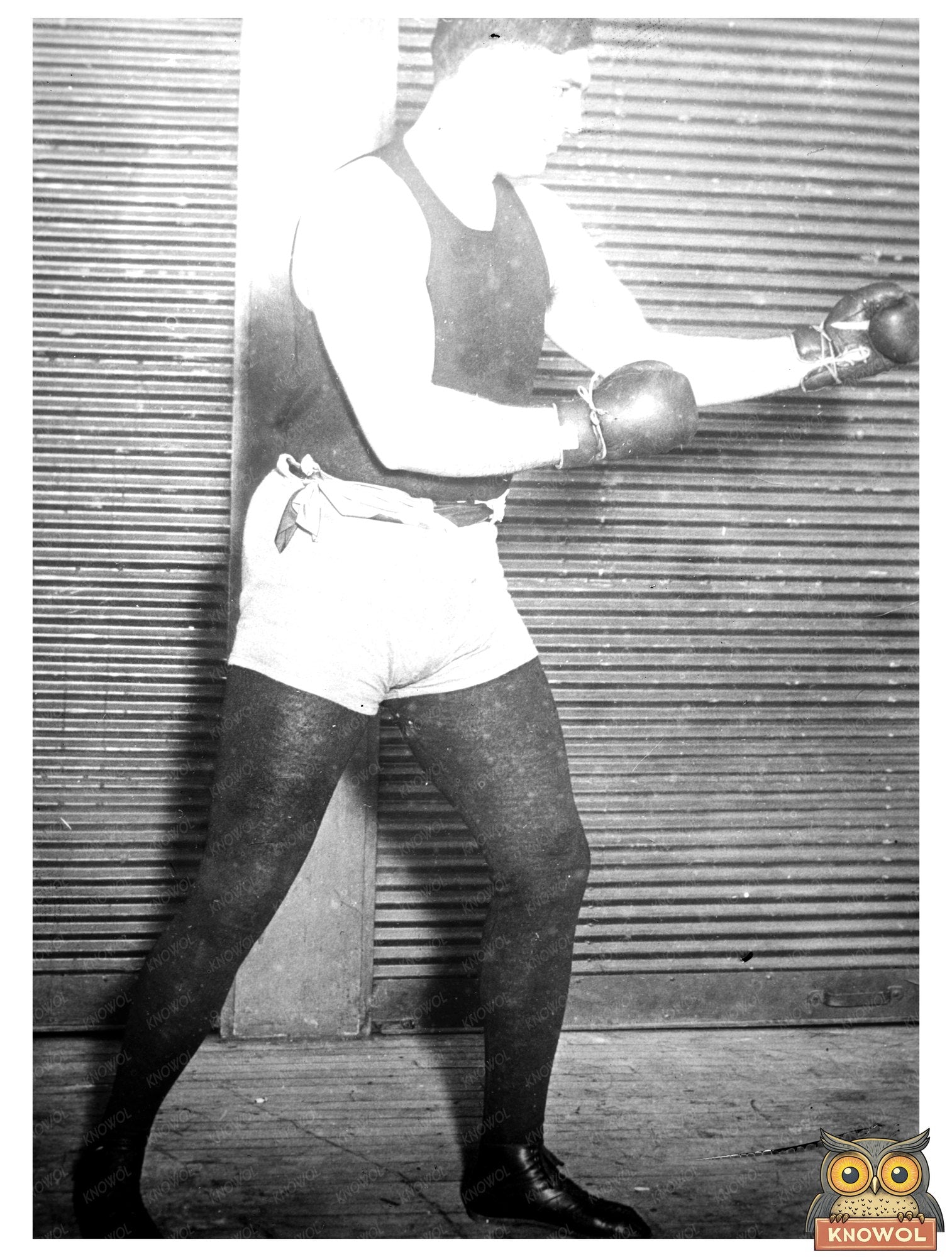 Historic [Jess] Willard Print, Vintage Art