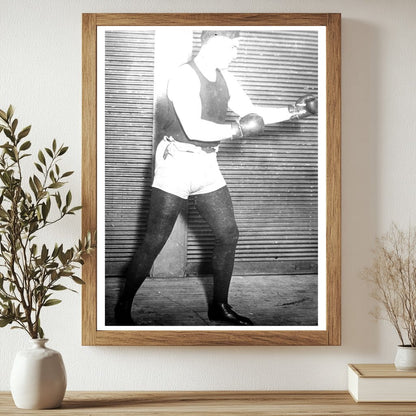 Historic [Jess] Willard Print, Vintage Art