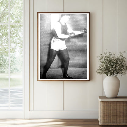 Historic [Jess] Willard Print, Vintage Art
