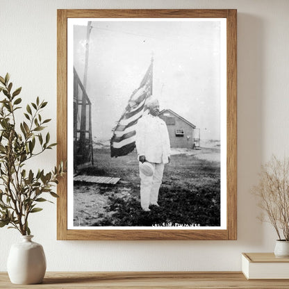 Historic Col. Edw. H. Plummer Print, Vintage Art