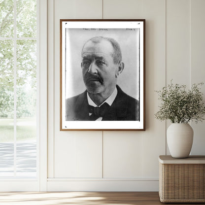 Historic Prof. Paul Speiser Print, Vintage Art