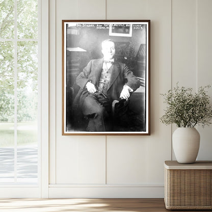 Historic Dr. Stiedry, New Kapellmeister, Koniglichen, Hofoper, Berlin Print, Vintage Art