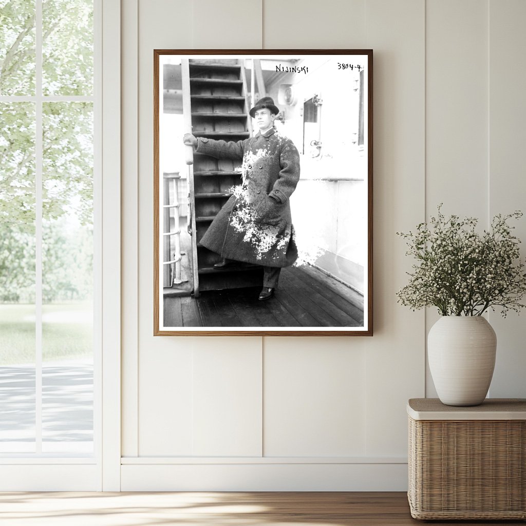 Historic Nijinski Print, Vintage Art