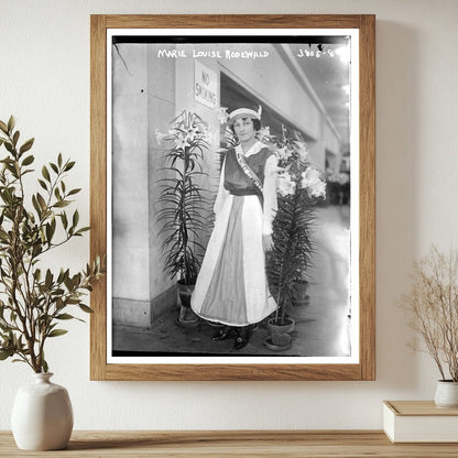 Historic Marie Louise Rodewald Print, Vintage Art