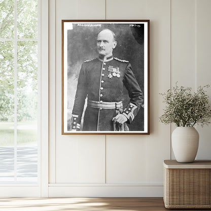 Historic Maj. Gen. Allenby Print, Vintage Art