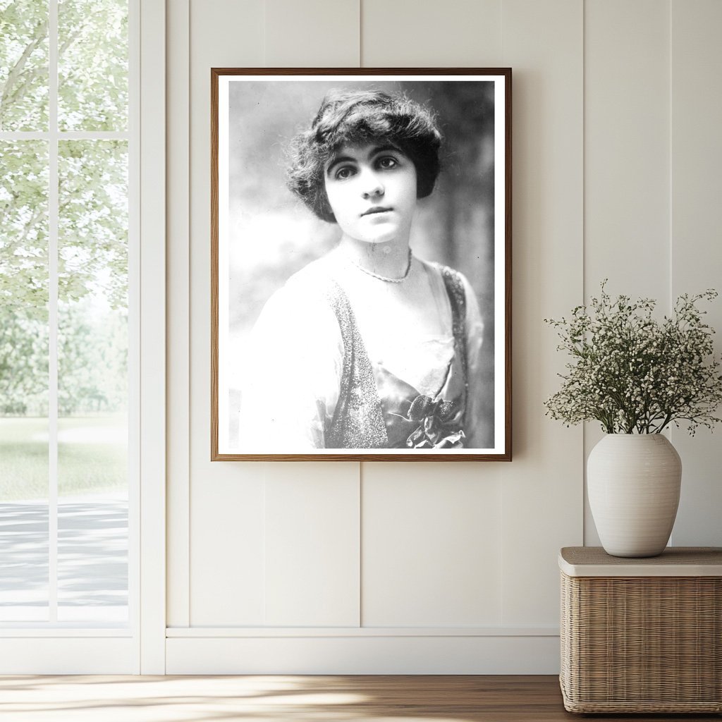 Historic Margaret Warren Print, Vintage Art
