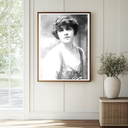 Historic Margaret Warren Print, Vintage Art