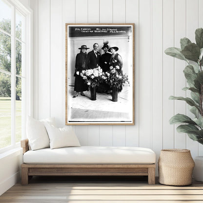 1916 Gathering: Count Von Bernstorff & Notables