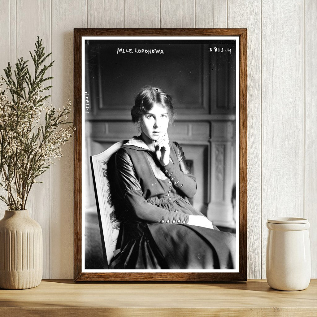 Mlle. Lopokowa: Graceful Ballerina of the Early 1900s