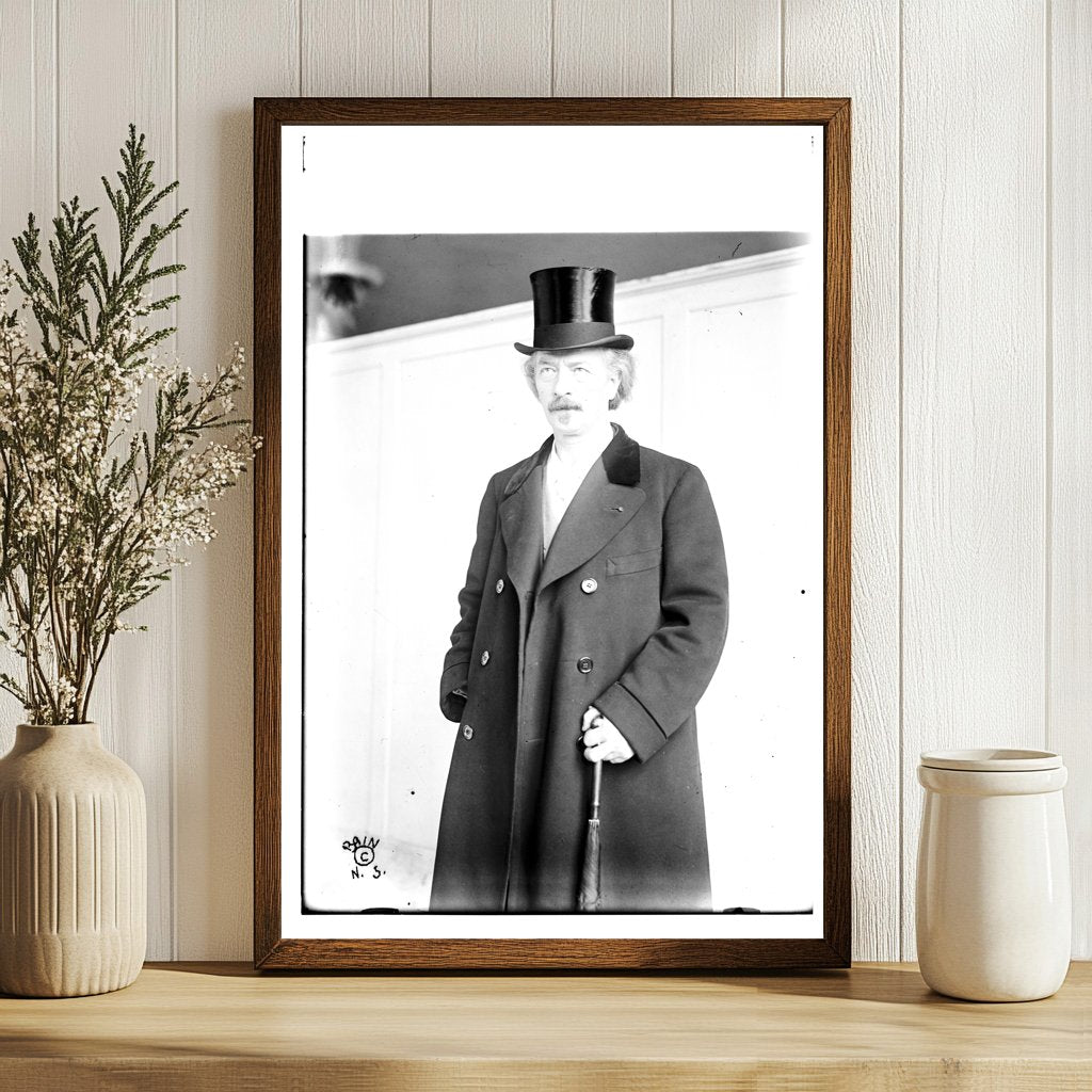 1916 Portrait of Ignacy Jan Paderewski, Iconic Pianist