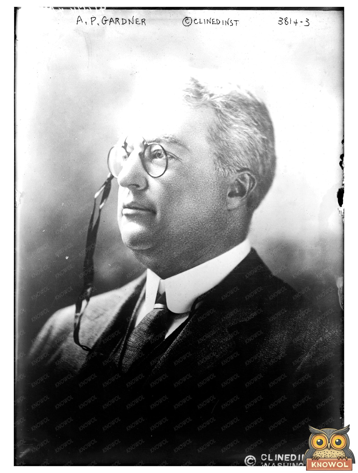 Historic A.P. Gardner Print, Vintage Art