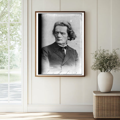 Historic A. Rubinstein Print, Vintage Art